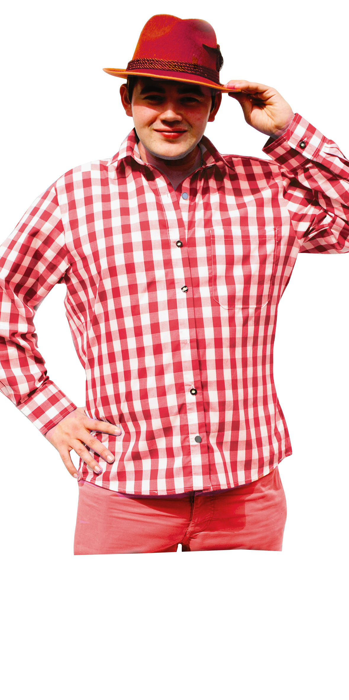 1225 FRANZ SHIRT RED