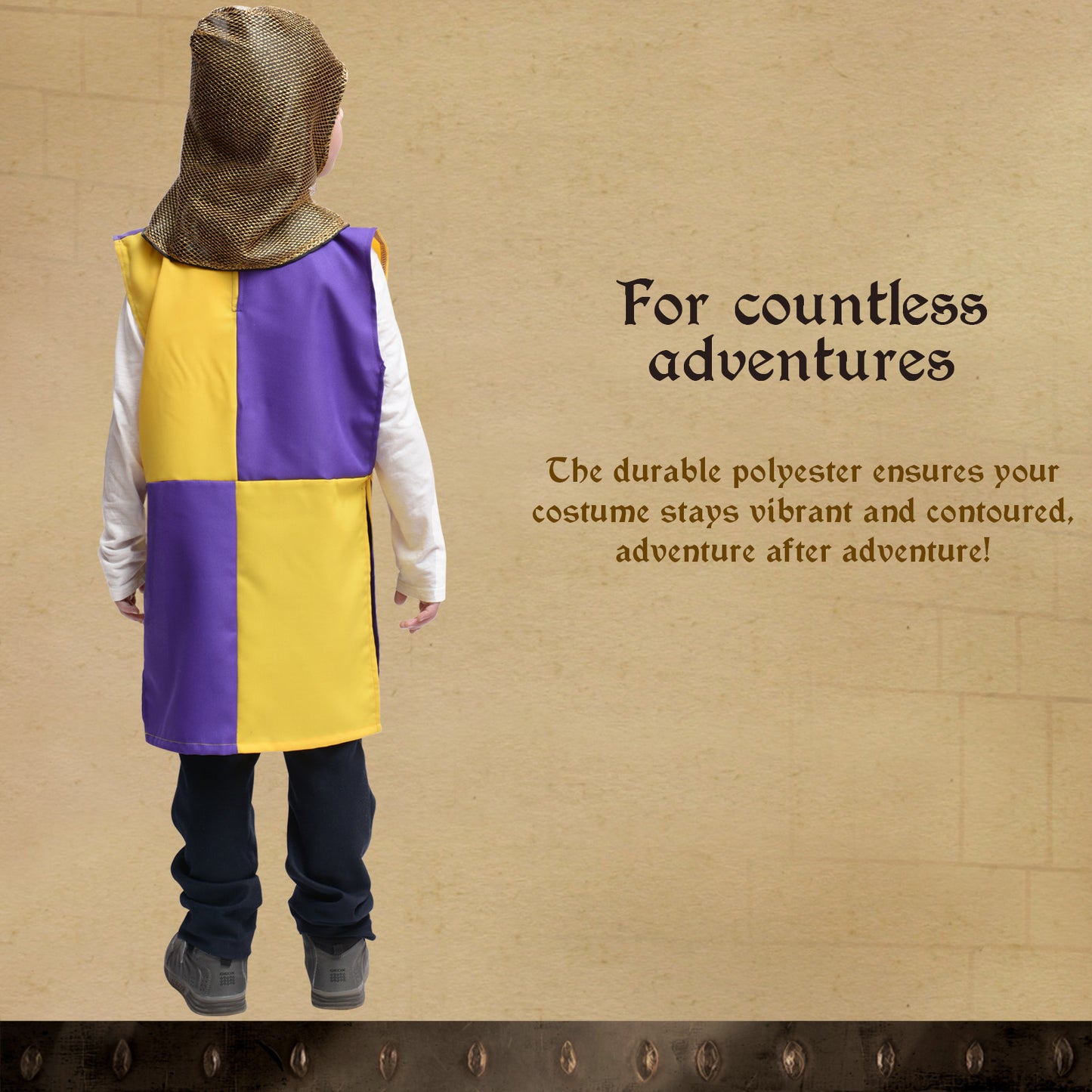 1835/1 KNIGHT EDWARD PURPLE YELLOW