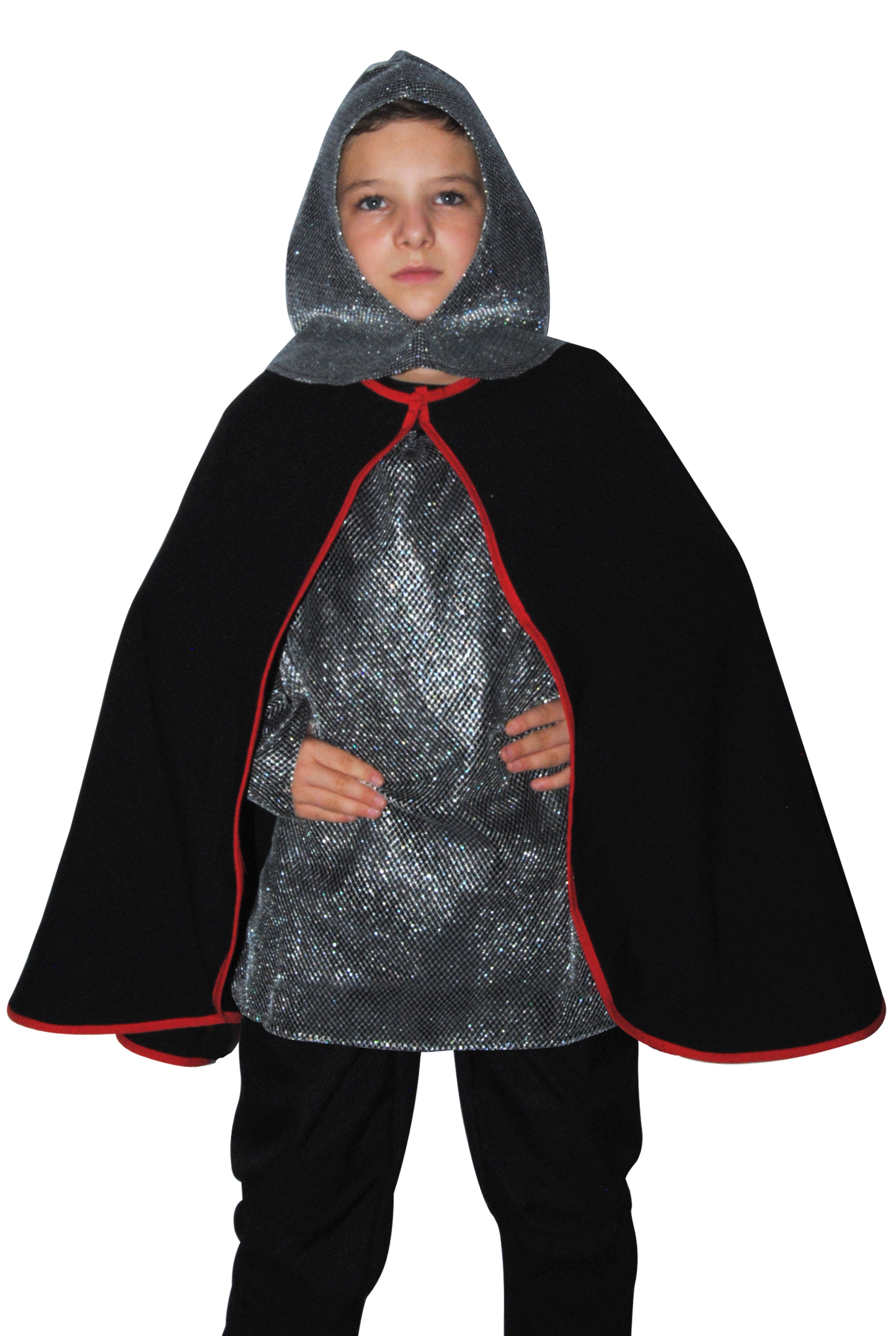 1819/4 TEMPLAR CAPE BLACK RED