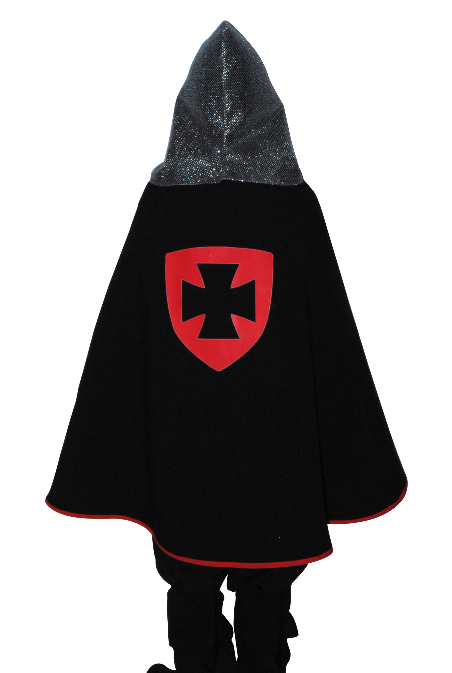 1819/4 TEMPLAR CAPE BLACK RED