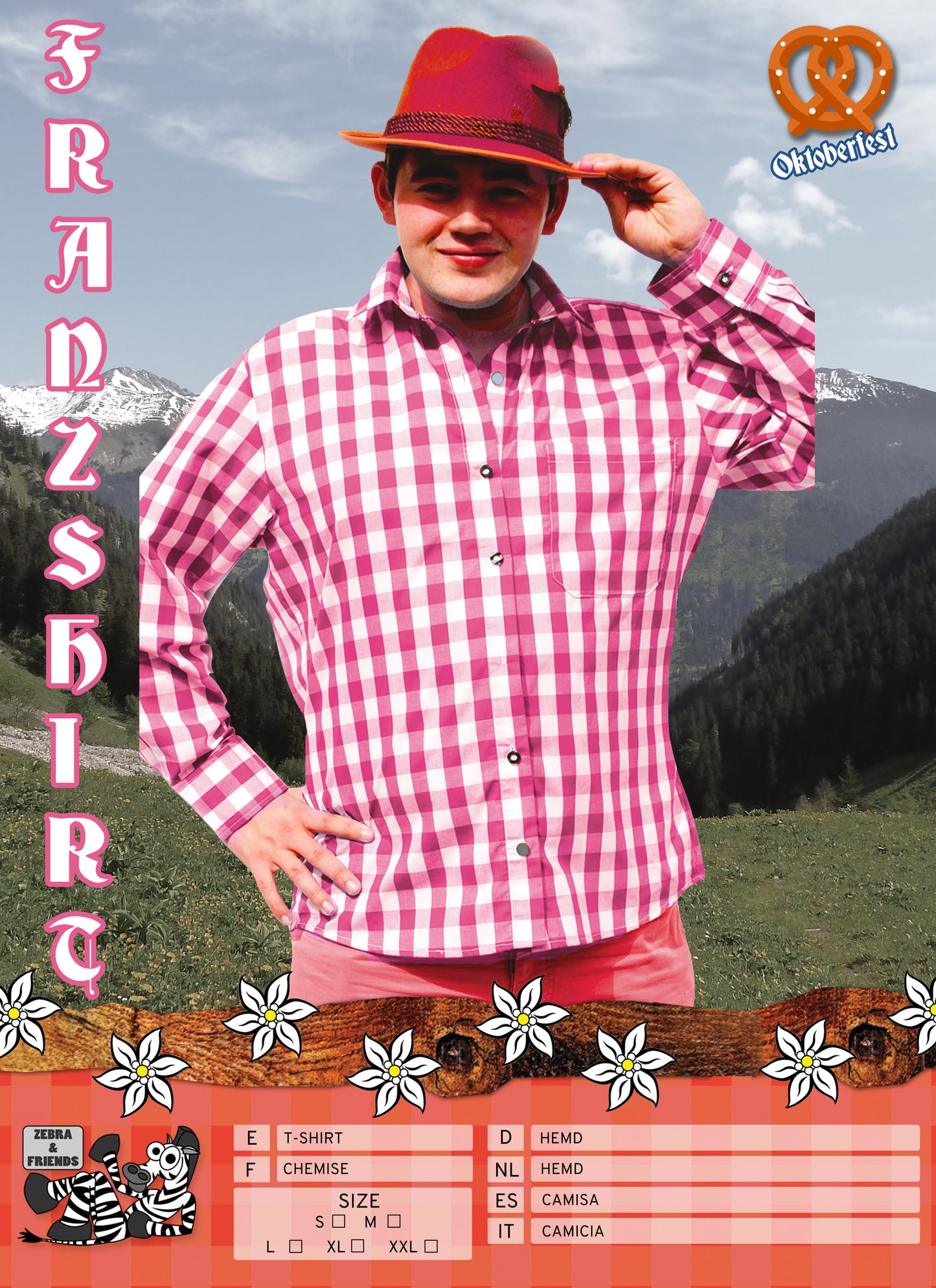 1227 FRANZ SHIRT PINK