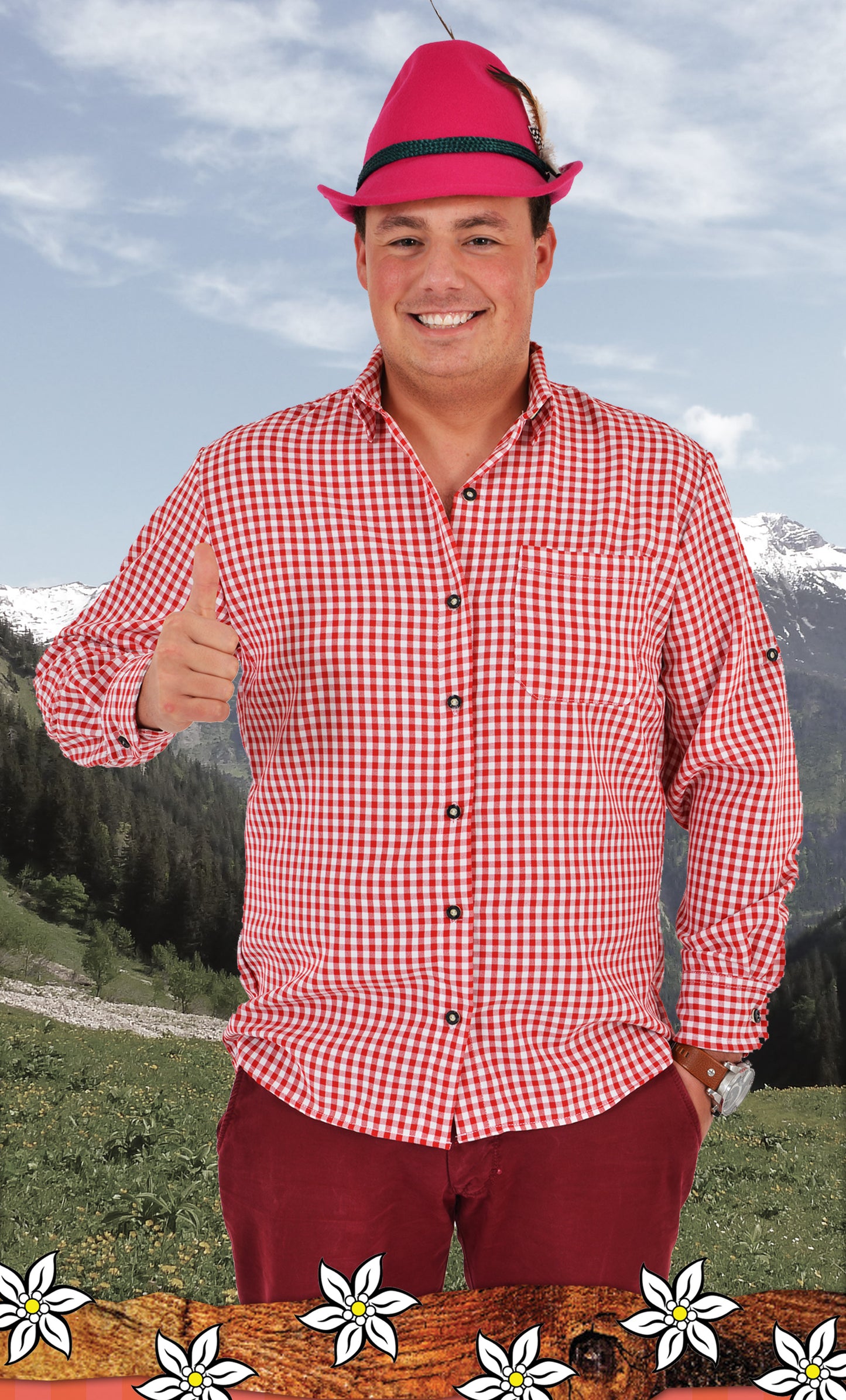 1230 ANTON SHIRT RED