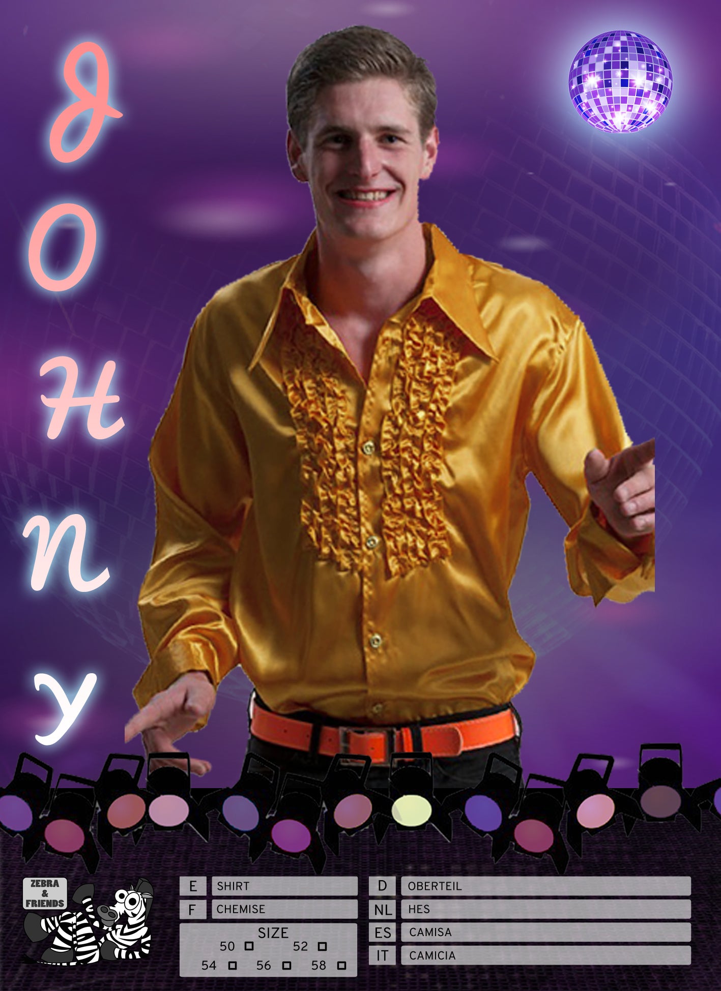 1495 JOHNY SHIRT GOLD