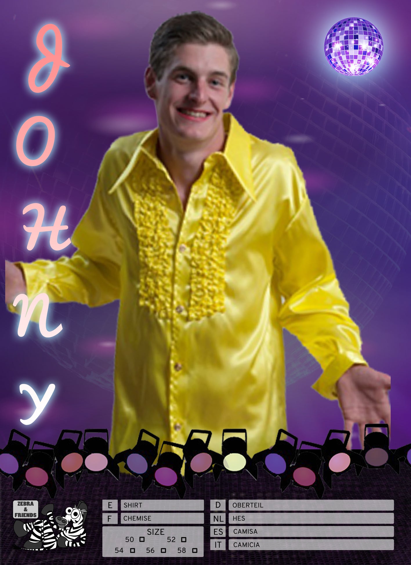 1490 JOHNY SHIRT YELLOW