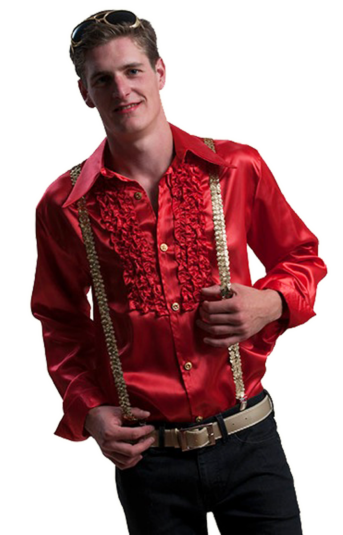 1486 JOHNY SHIRT RED