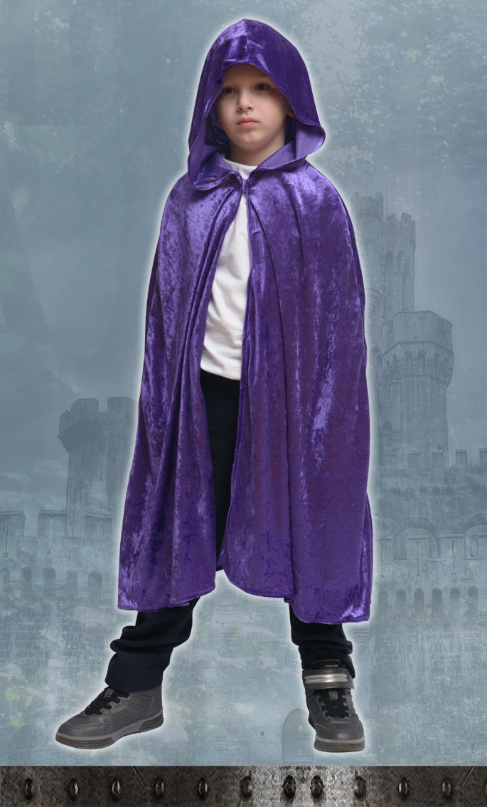 1506/2 HOODED CAPE LILA