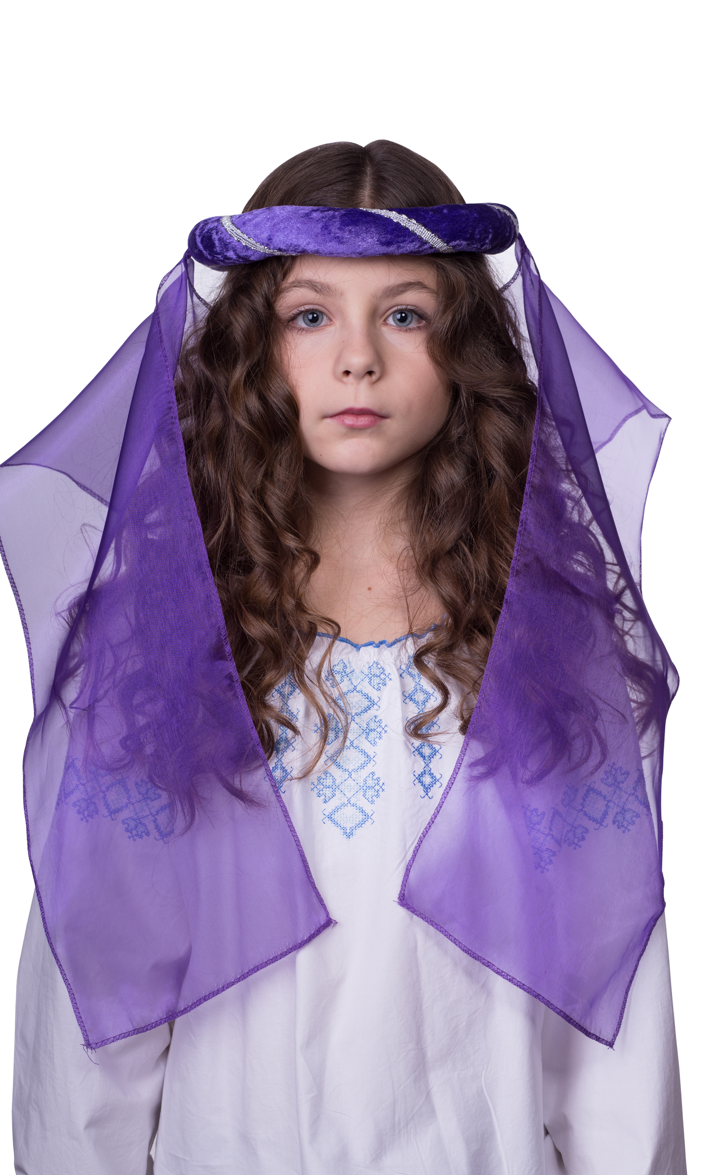 3710/2 MEDIEVAL TIARA PURPLE CHILD