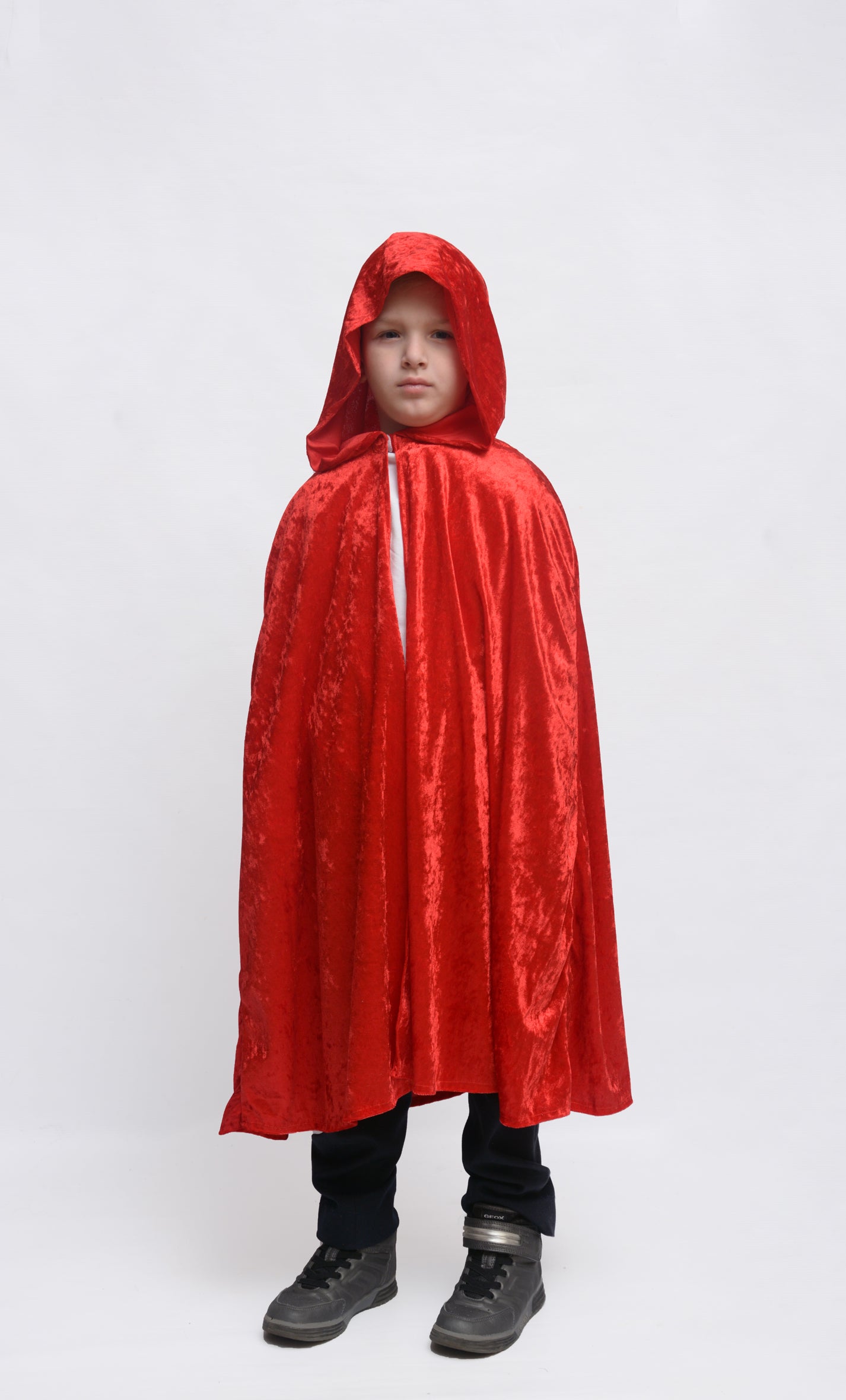 1506 /4 HOODED CAPE RED