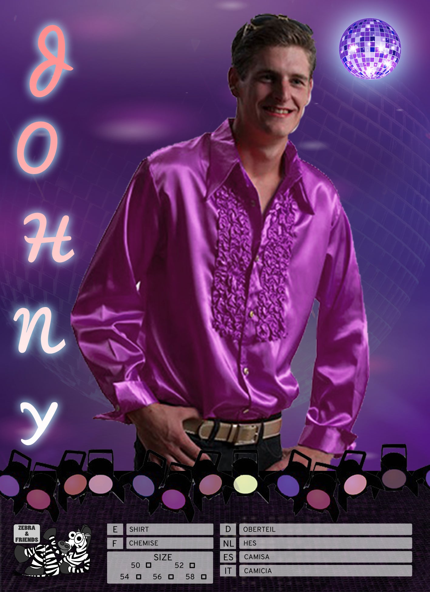 1491 JOHNY SHIRT PURPLE