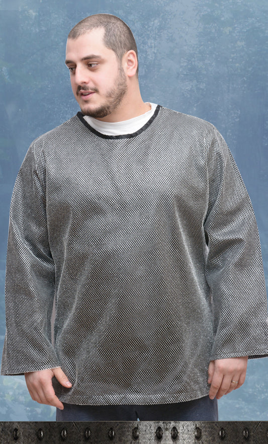 1305 KNIGHT SHIRT SILVER ADULT