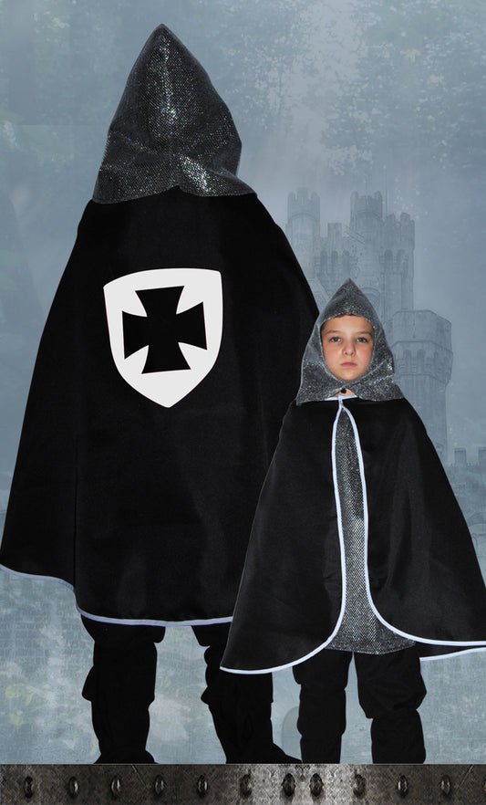 1819/7 TEMPLAR CAPE BLACK WHITE